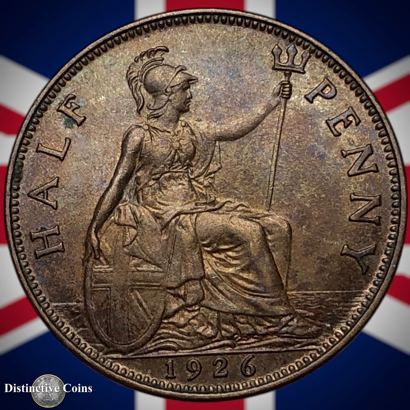 Great Britain 1926 Half Penny 1/2d GB5925