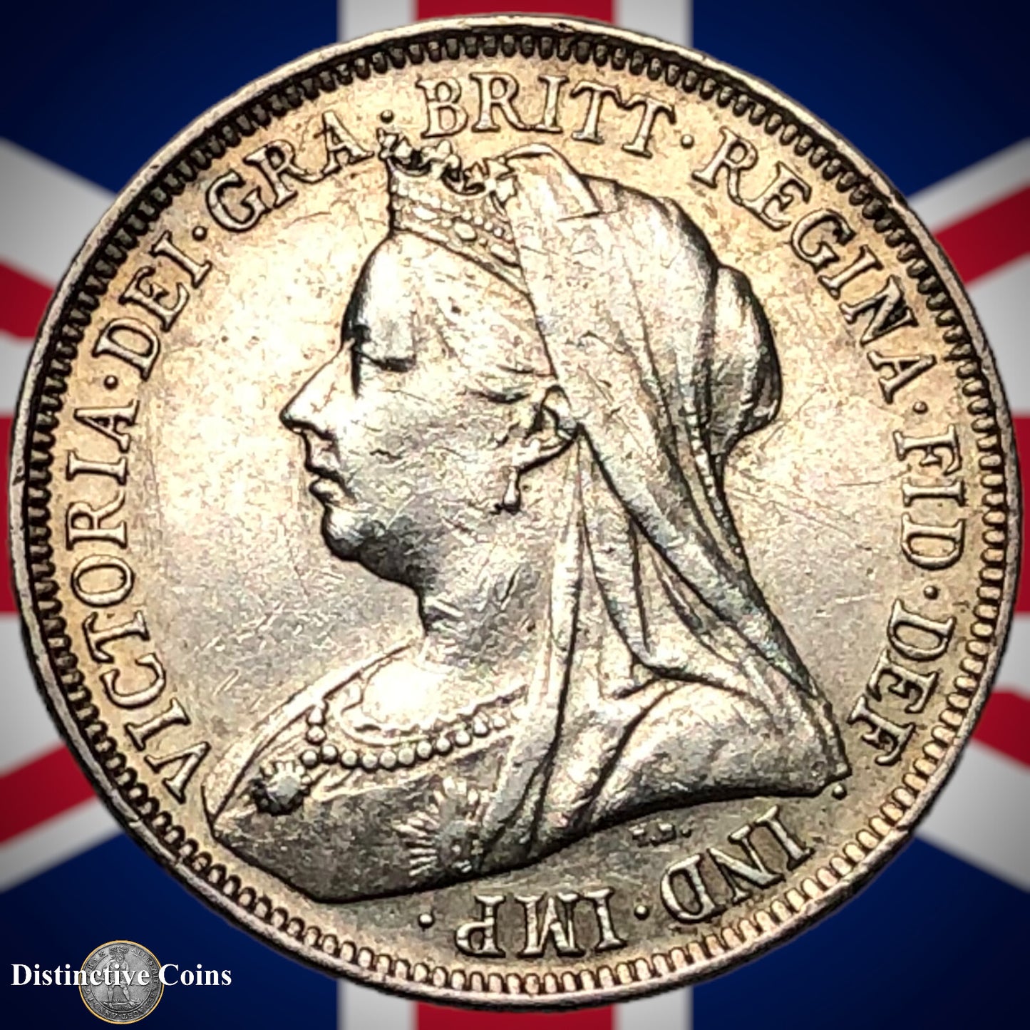 Great Britain 1901 British One Shilling GB0740