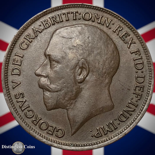 Great Britain 1919 Penny 1d GB6908