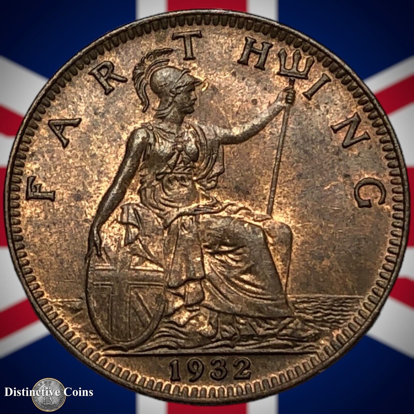 Great Britain 1932 Farthing 1/4d GB4912