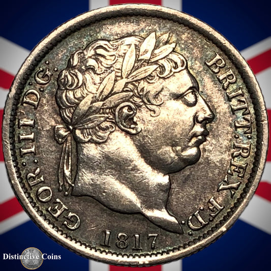 Great Britain 1817 British One Shilling GB0058