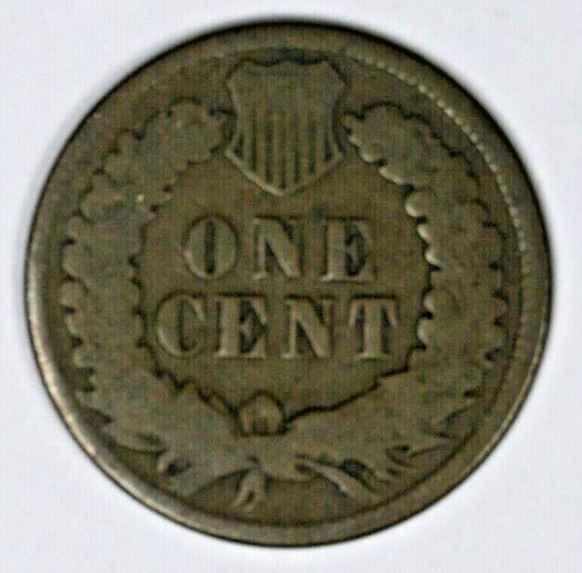 US 1875 Indian Head Penny Pitting  A2846