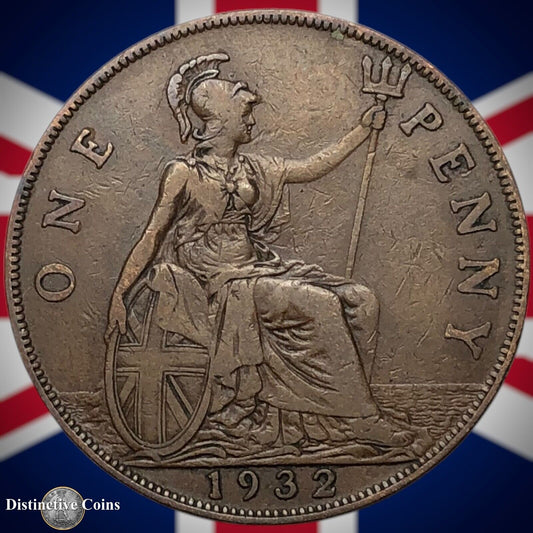 Great Britain 1932 Penny 1d GB7133