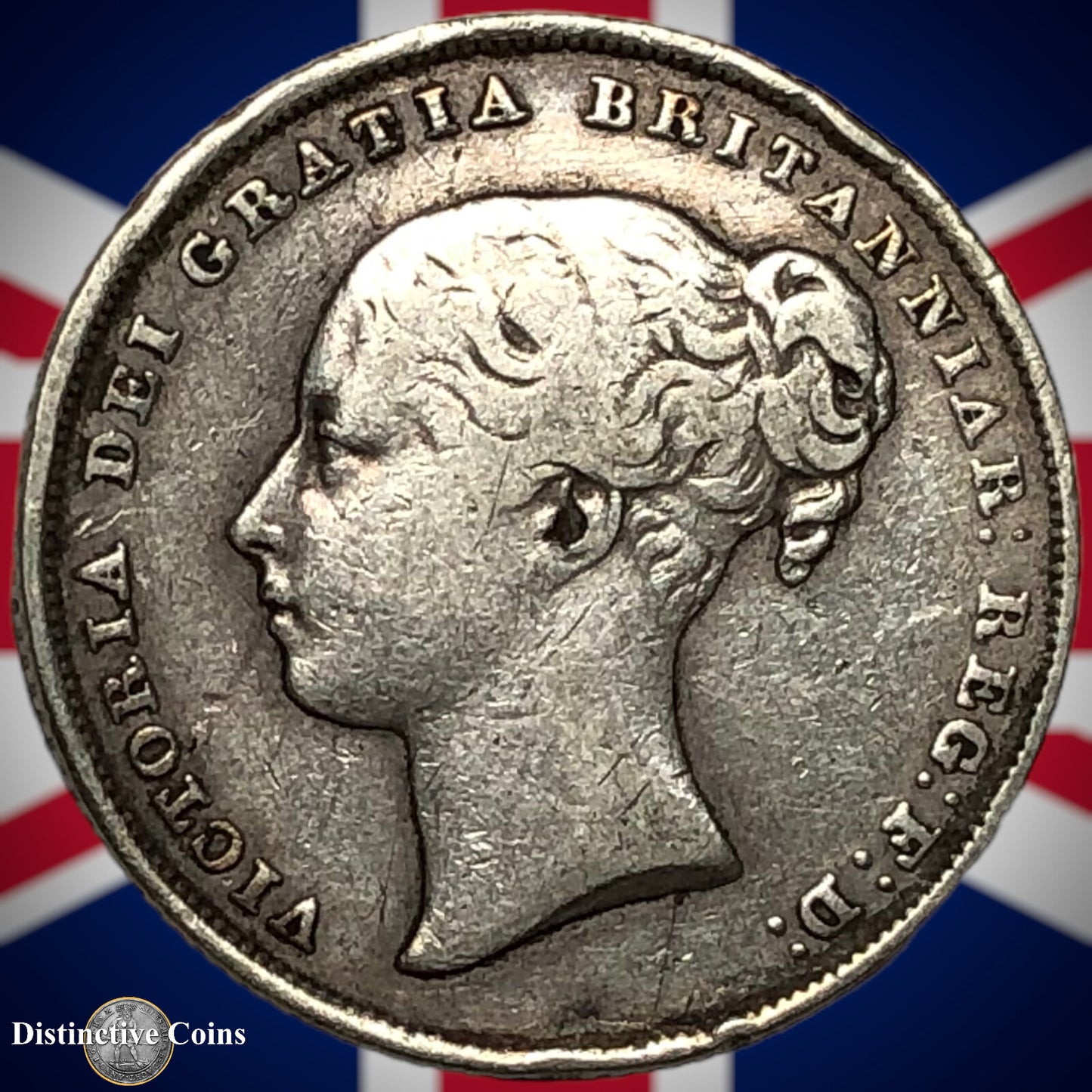 Great Britain 1841 British One Shilling GB0177