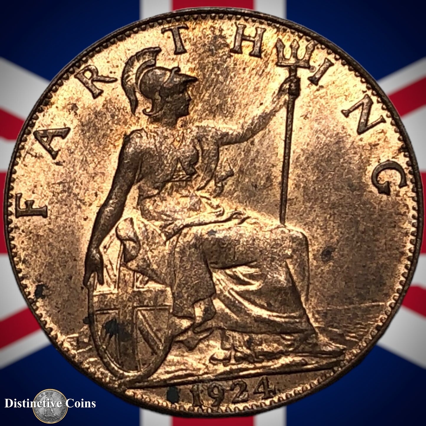 Great Britain 1924 Farthing 1/4d GB4790