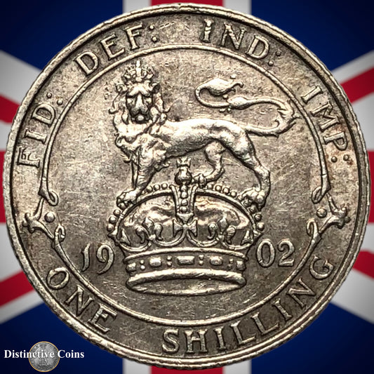 Great Britain 1902 British One Shilling GB0749