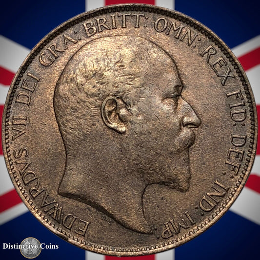 Great Britain 1907 Penny 1d GB6692
