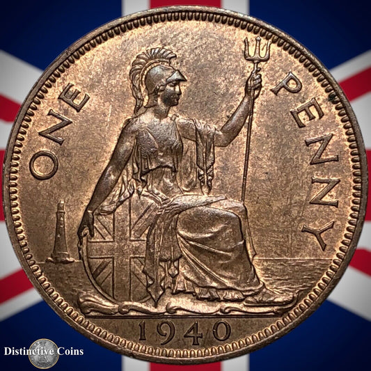 Great Britain 1940 Penny 1d GB7257