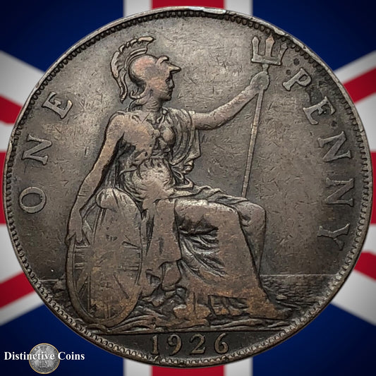 Great Britain 1926 M.E. Penny 1d GB7037