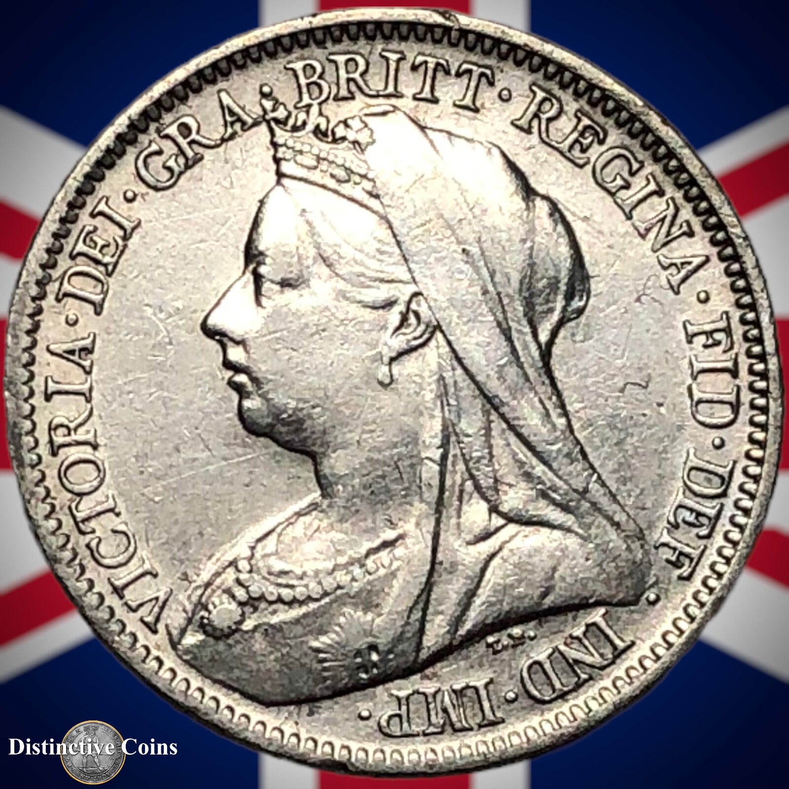 Great Britain 1900 Six Pence GB1475