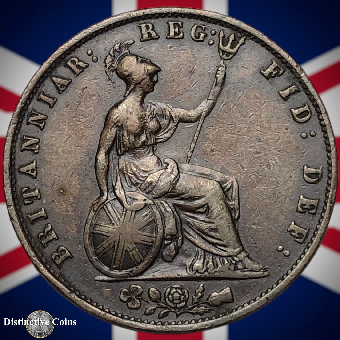 Great Britain 1854 Half Penny 1/2d GB5282