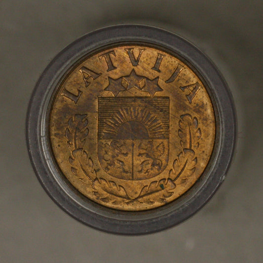 Latvia 1939 1 Santims