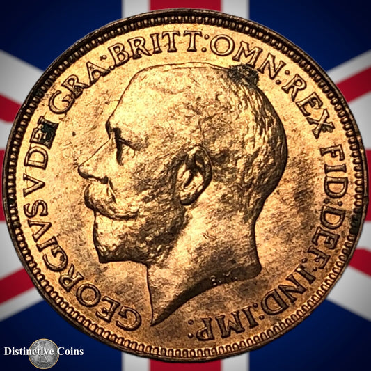 Great Britain 1924 Farthing 1/4d GB4788