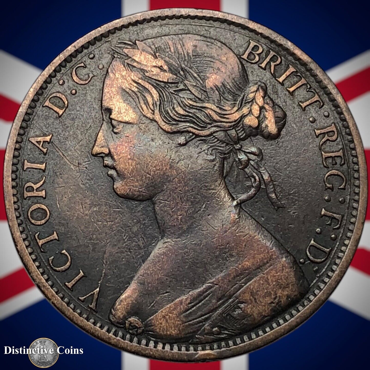 Great Britain 1866 Penny 1d GB6292