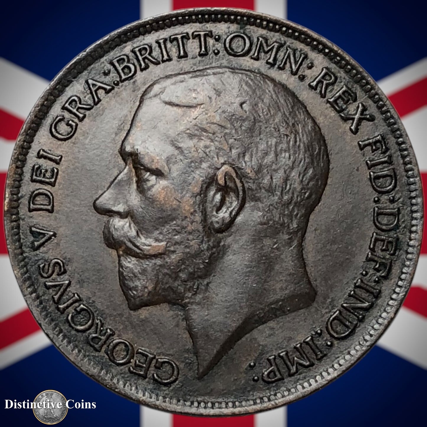 Great Britain 1919 Penny 1d GB6913