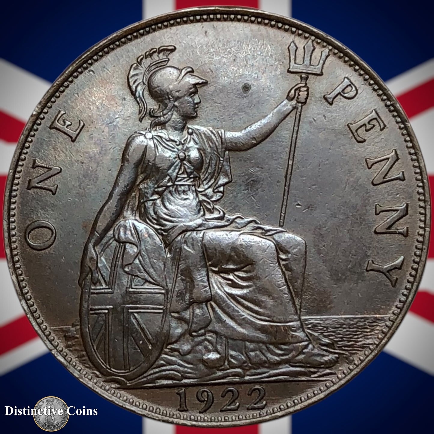 Great Britain 1922 Penny 1d GB7016