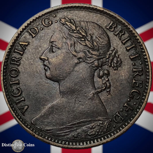 Great Britain 1893 Farthing 1/4d GB4333