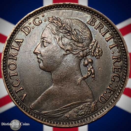 Great Britain 1891 Farthing 1/4d GB4317