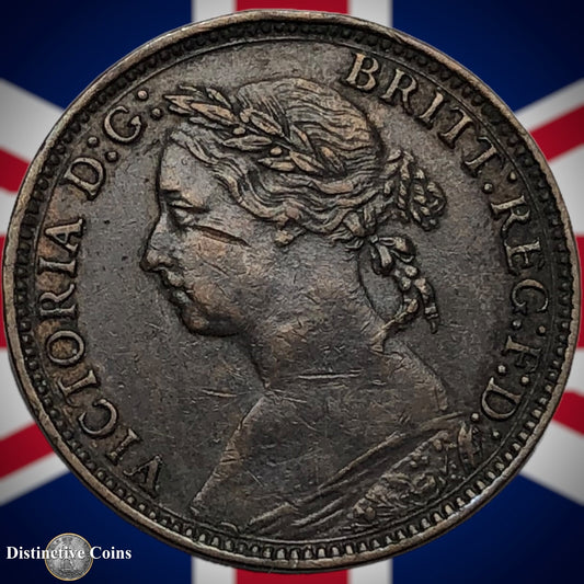 Great Britain 1881 H Farthing 1/4d GB3889