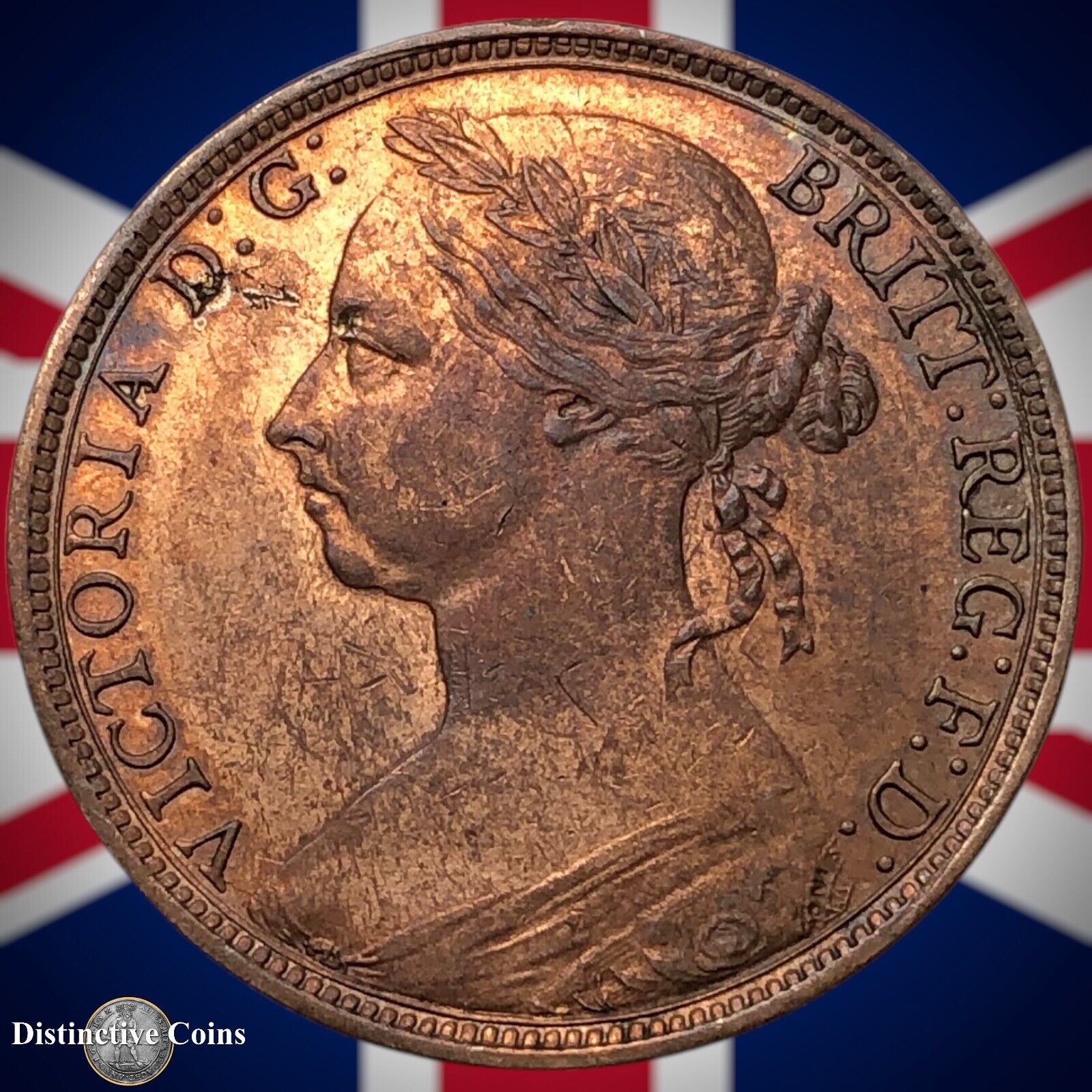 Great Britain 1891 Penny 1d GB6541