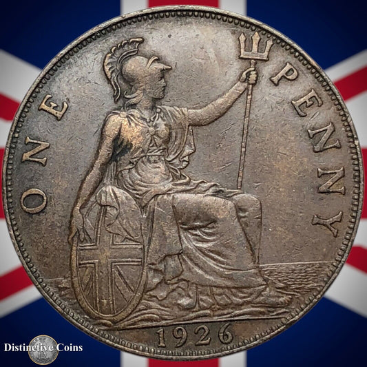 Great Britain 1926 Penny 1d GB7028