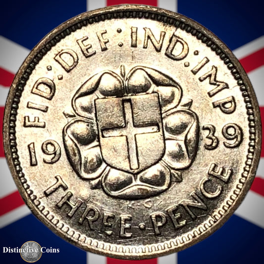 Great Britain 1939 Three Pence GB2308