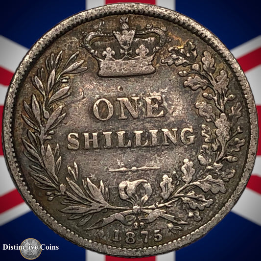 Great Britain 1875 British One Shilling GB0359