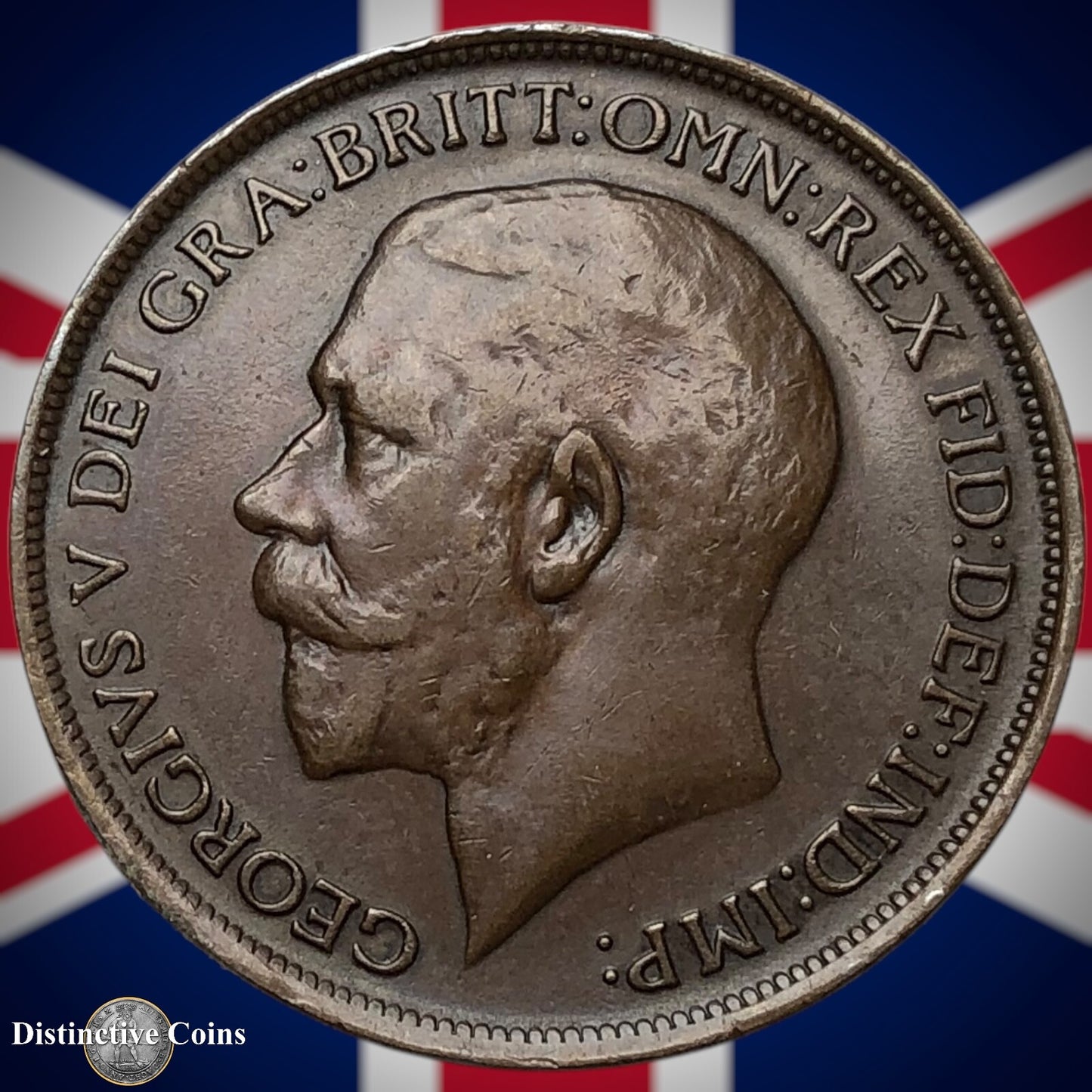 Great Britain 1911 Penny 1d GB6739