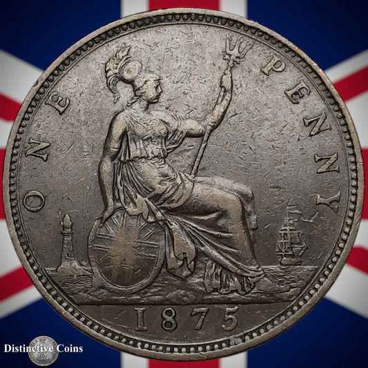 Great Britain 1875 Penny 1d GB6363