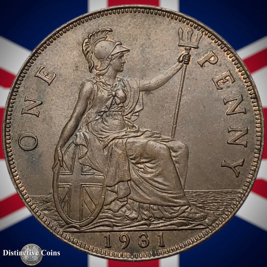 Great Britain 1931 Penny 1d GB7125