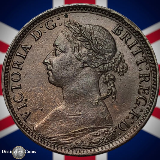 Great Britain 1886 Farthing 1/4d GB4234