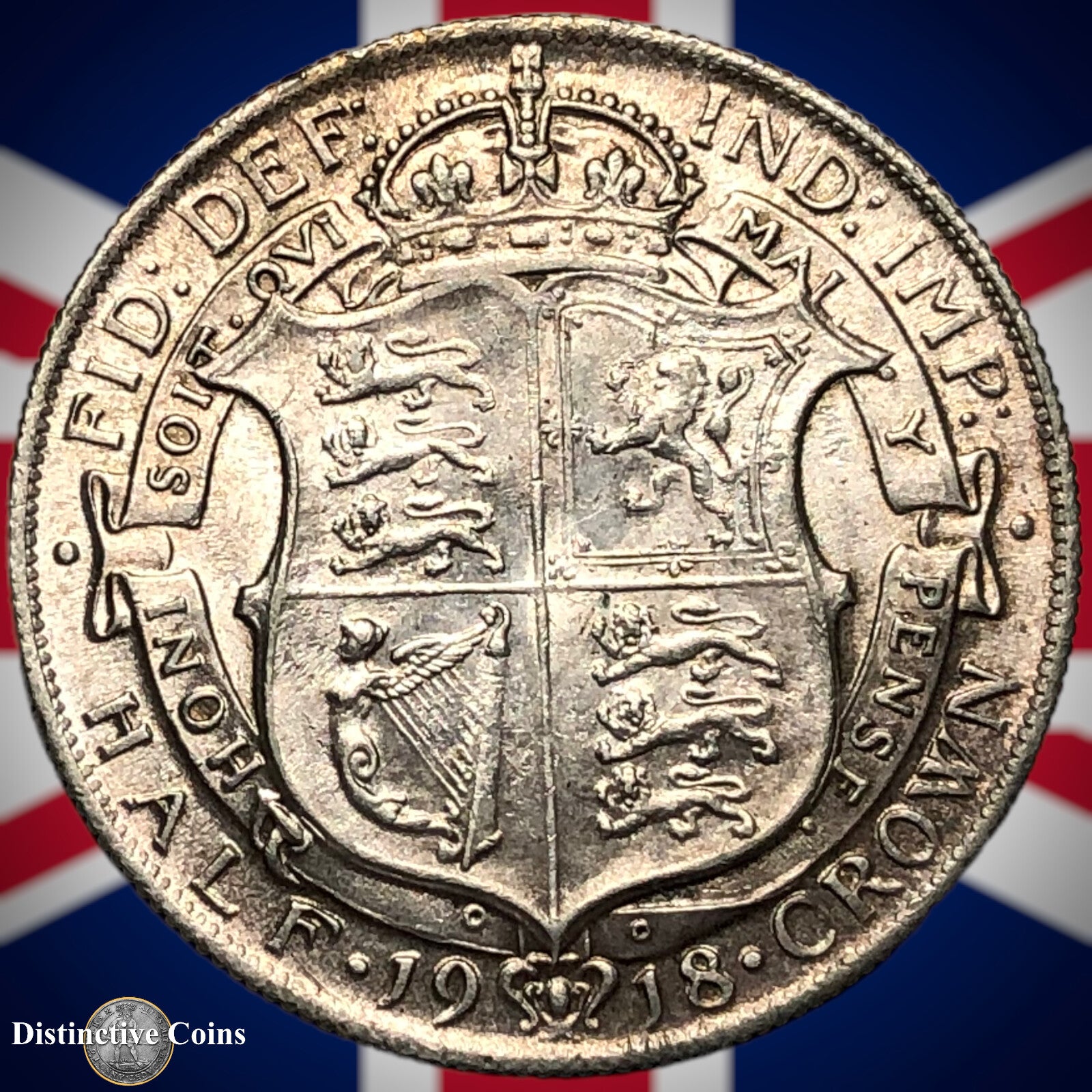 Great Britain 1918 Half Crown GB1275