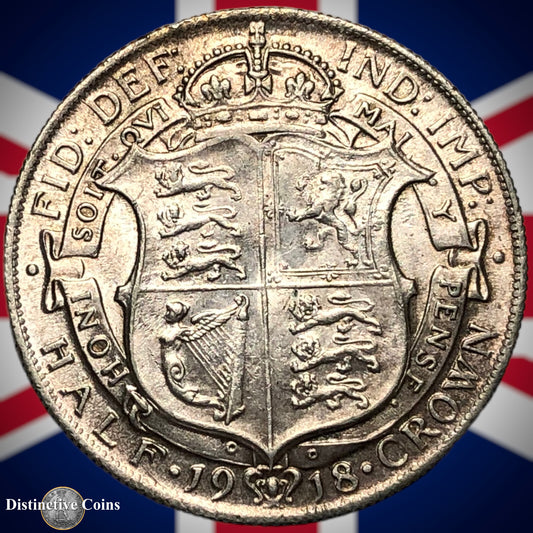Great Britain 1918 Half Crown GB1275