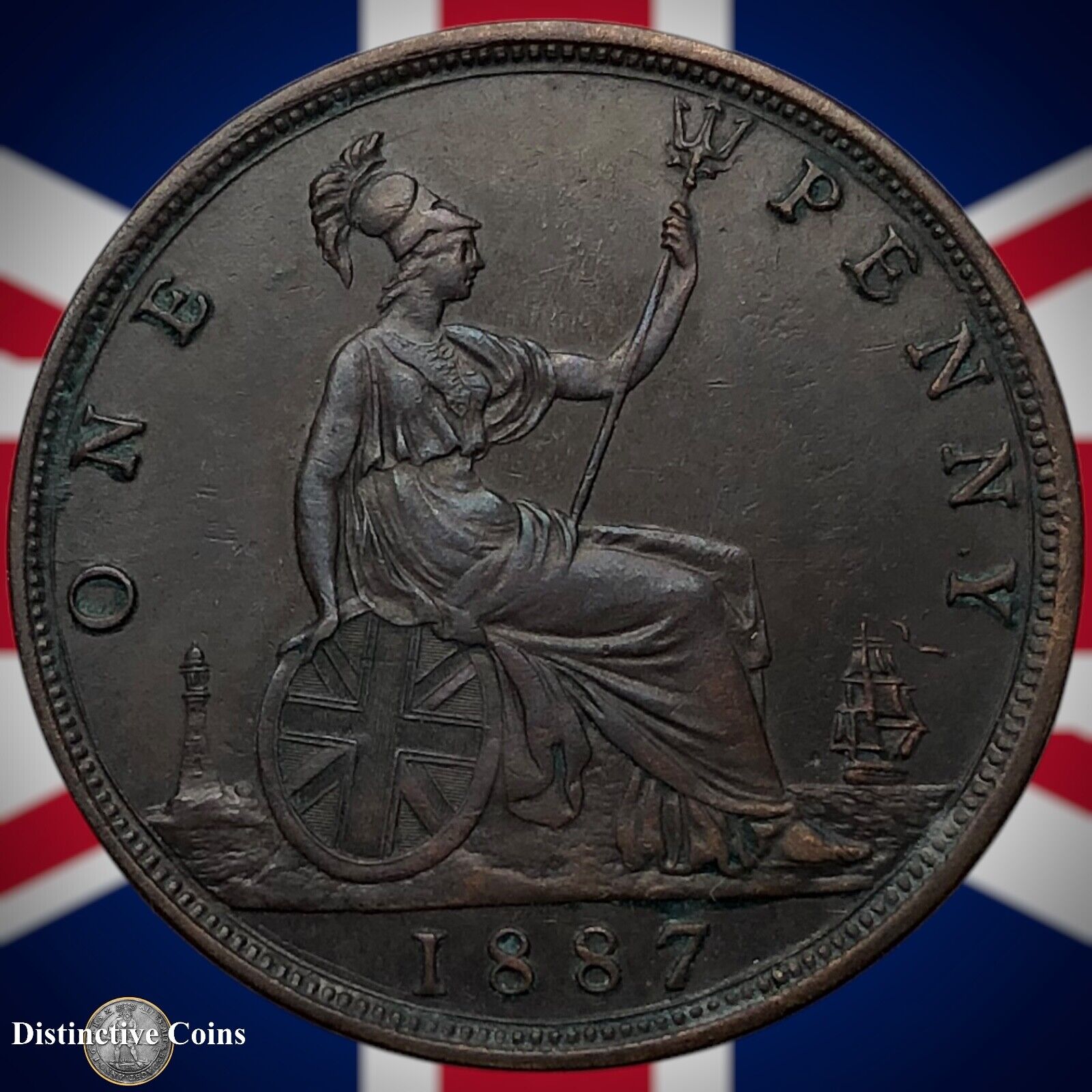 Great Britain 1887 Penny 1d GB6462