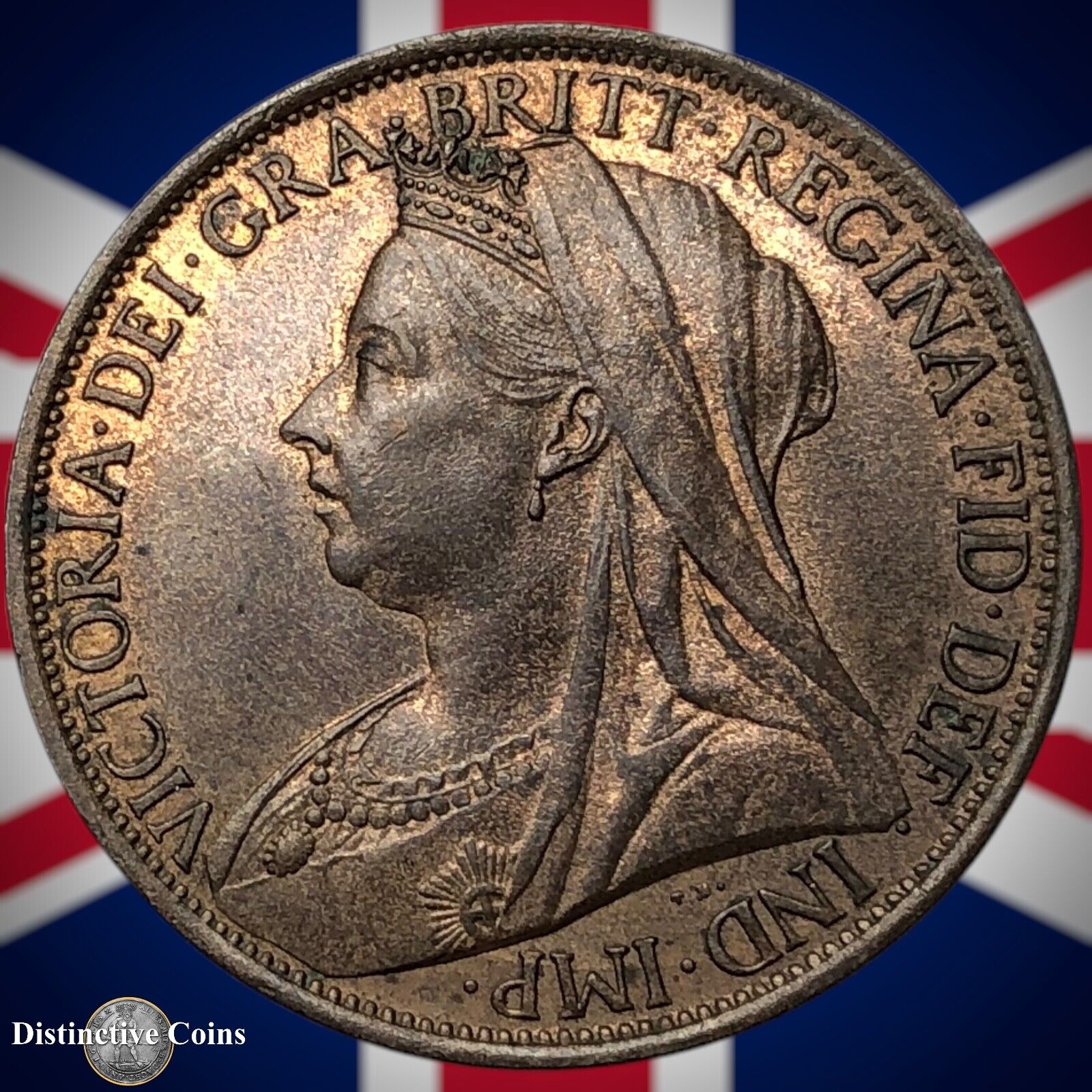 Great Britain 1896 Penny 1d GB6591