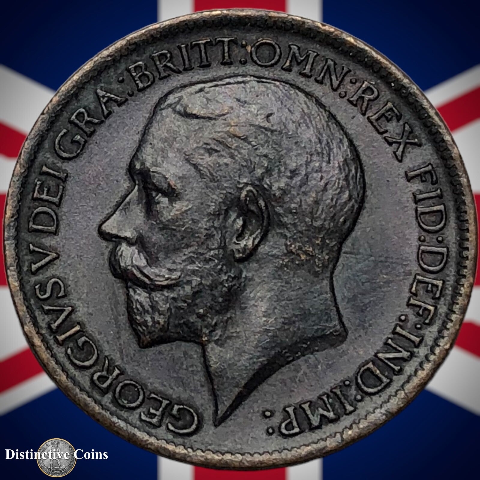 Great Britain 1912 Farthing 1/4d GB4655