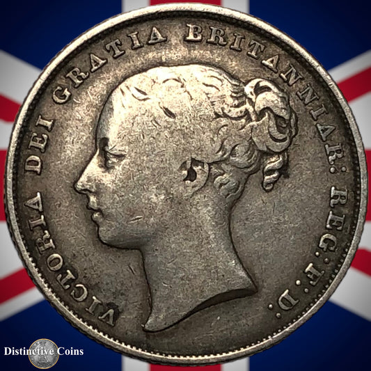 Great Britain 1839 British One Shilling GB0145
