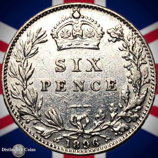 Great Britain 1896 Six Pence GB2784