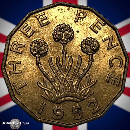 Great Britain 1952 Three Pence GB2514