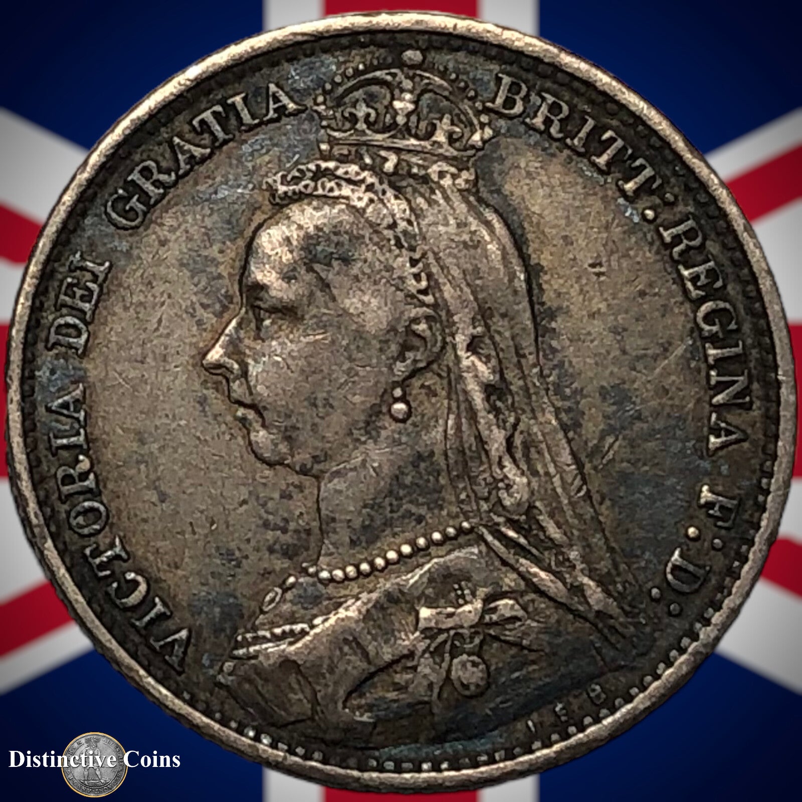 Great Britain 1891 Six Pence GB2755