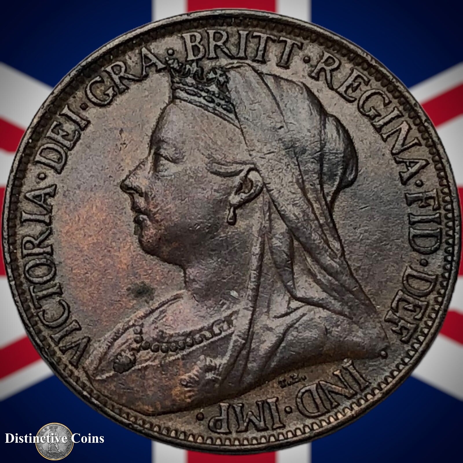 Great Britain 1900 Farthing 1/4d GB4470