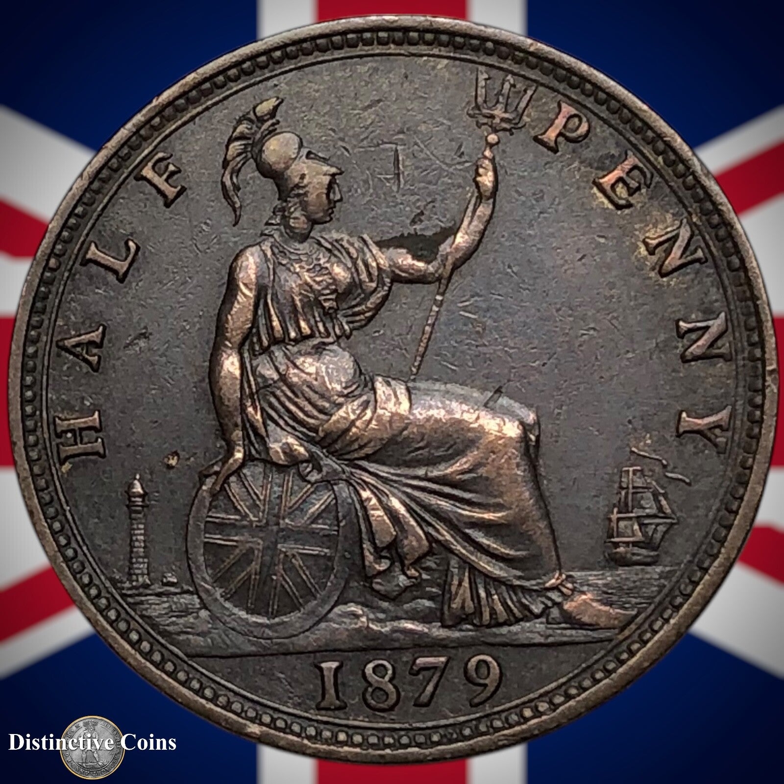 Great Britain 1879 Half Penny 1/2d GB5546