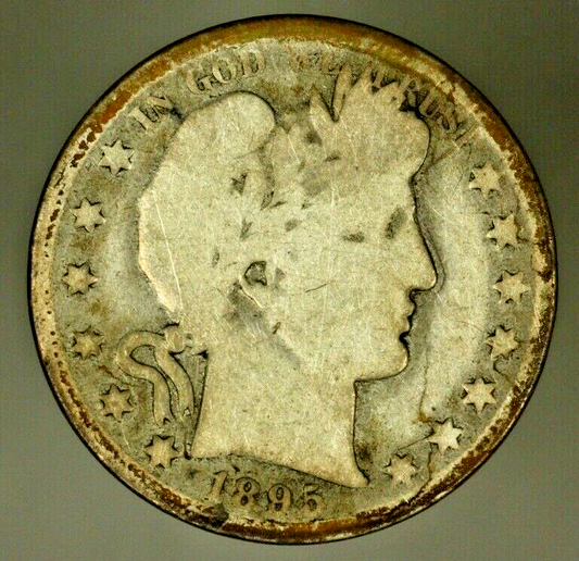 Silver Barber Half Dollar 1895-O    A766