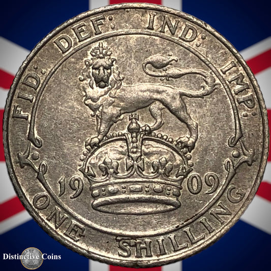 Great Britain 1909 British One Shilling GB0867
