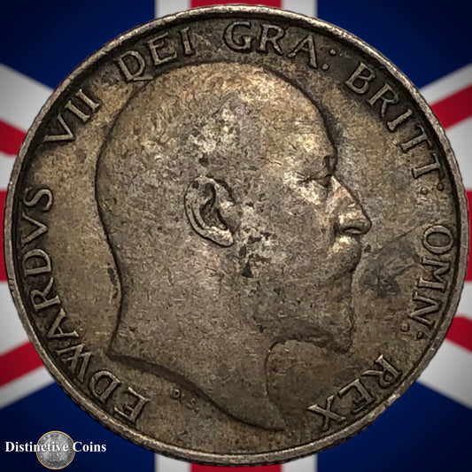 Great Britain 1902 British One Shilling GB0745