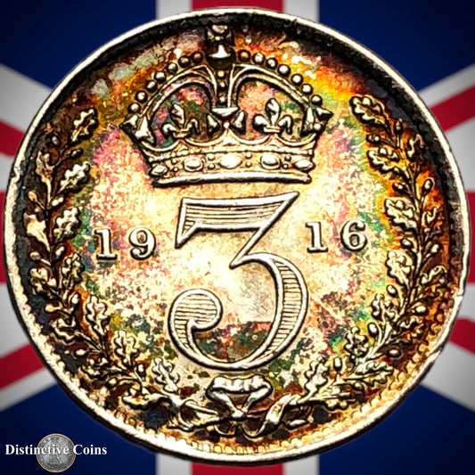 Great Britain 1916 Three Pence GB2171