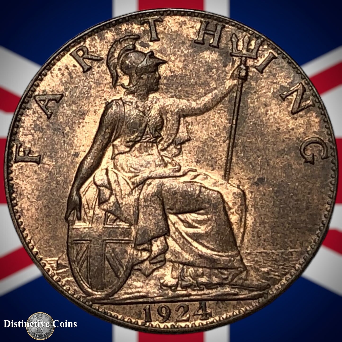 Great Britain 1924 Farthing 1/4d GB4806