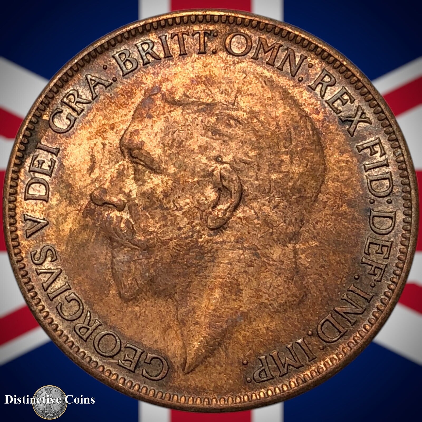 Great Britain 1927 Penny 1d GB7047