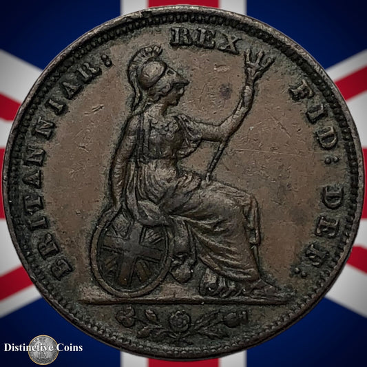 Great Britain 1831 Farthing 1/4d GB3358