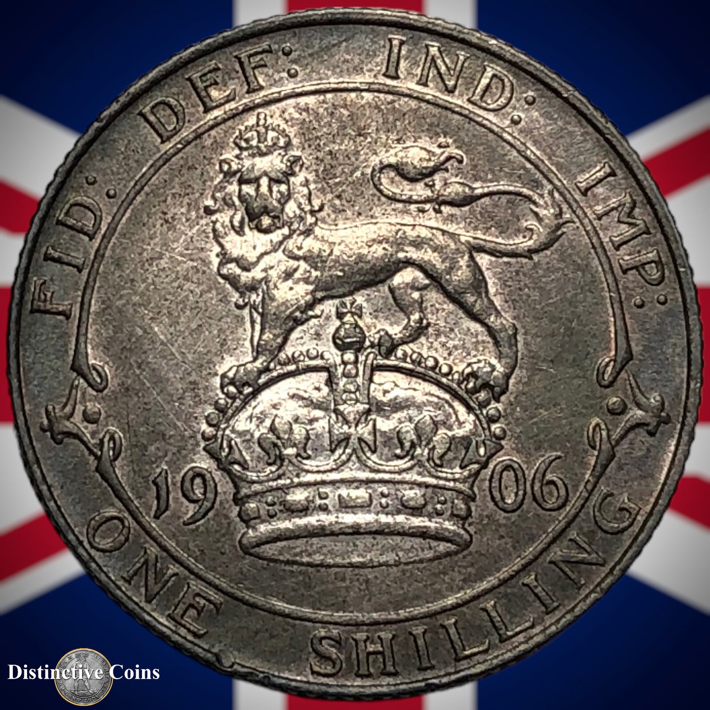 Great Britain 1906 British One Shilling GB0835